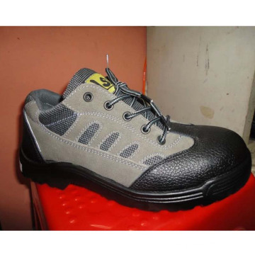 Venda quente Trabalhando segurança profissional PU / Leather Outsole Safety Shoes